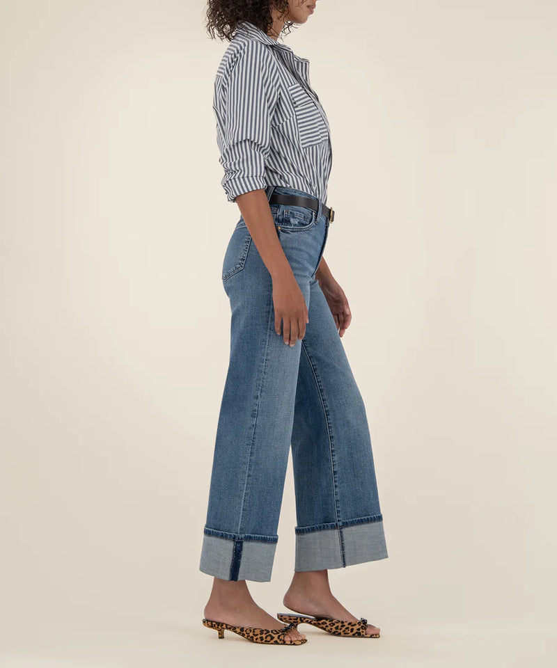 Meg High Rise Wide Leg | Incontrovertible Wash