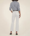 Kelsey High Rise Ankle Flare | Ecru