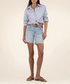 Hailey High Rise Short w/ Raw Hem | Openness