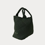 Lily Woven Neoprene Tote with Pouch | Army