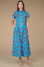 Marlow Dress | Pacific Ikat