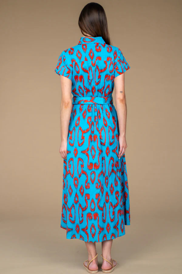 Marlow Dress | Pacific Ikat