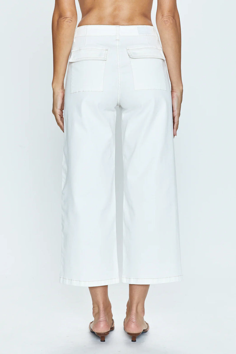 Sophia Wide Leg Pant | Le Blanc