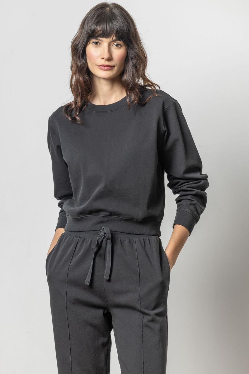 Shrunken Sweatshirt | Black