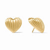 Puffy Heart Statement Studs