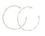 Pearl Hoops