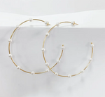 Pearl Hoops