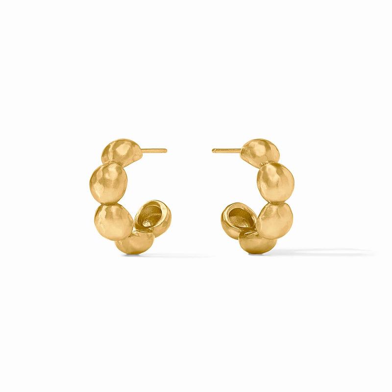 Solara Nova Hoop Earrings | Gold Small