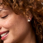 Tribeca Stud Earrings | Mixed Metal