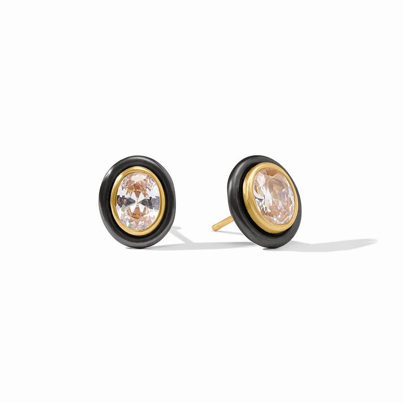 Tribeca Stud Earrings | Mixed Metal
