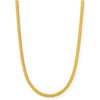 Bowie Round Mesh Chain Necklace