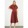 Brynn Dress | Burgundy