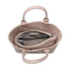 Paisley Woven Crossbody | Almond