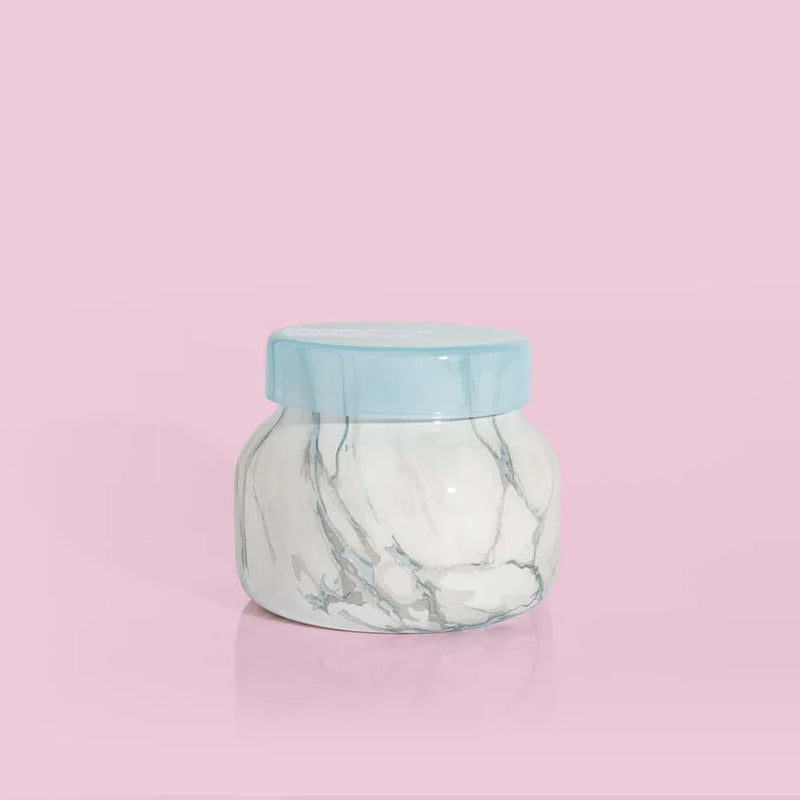 Blue Jean Modern Marble Petite Candle | 8 oz