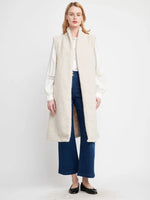 Julian Vest Coat | Cream