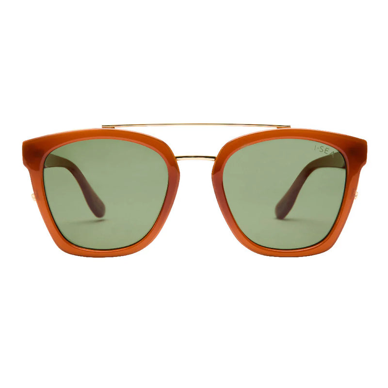 Chloe Sunglasses | Maple/Green