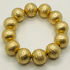 Big Ball Bracelet | Brushed Gold