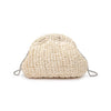 Gwendolyn Straw Clutch | Ivory