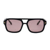 Royal Sunglasses | Black/Peach