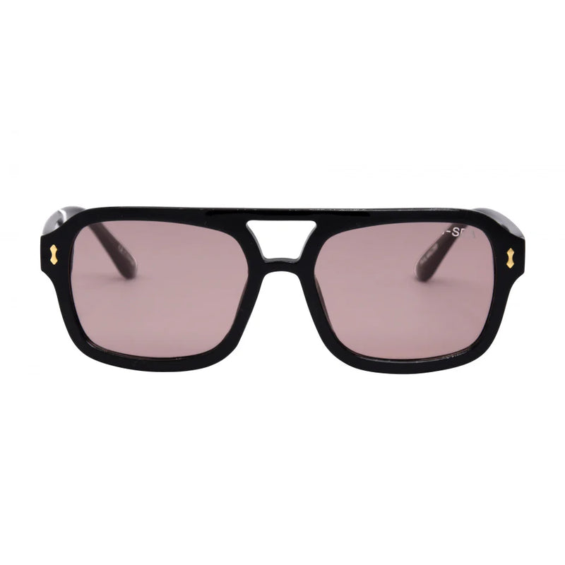 Royal Sunglasses | Black/Peach