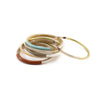 Neutral Metallic Bangle Set