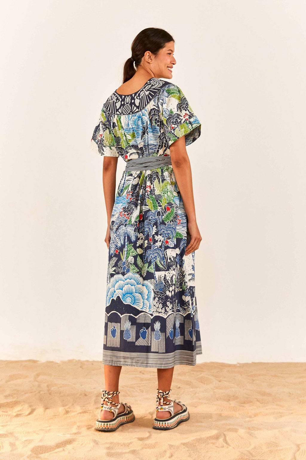 Graphic Rio Maxi Dress