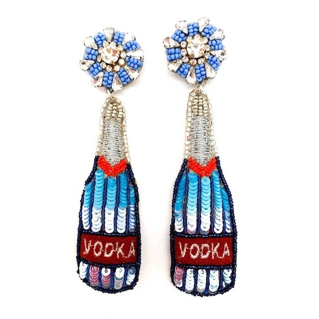 Vodka Bottle Earrings