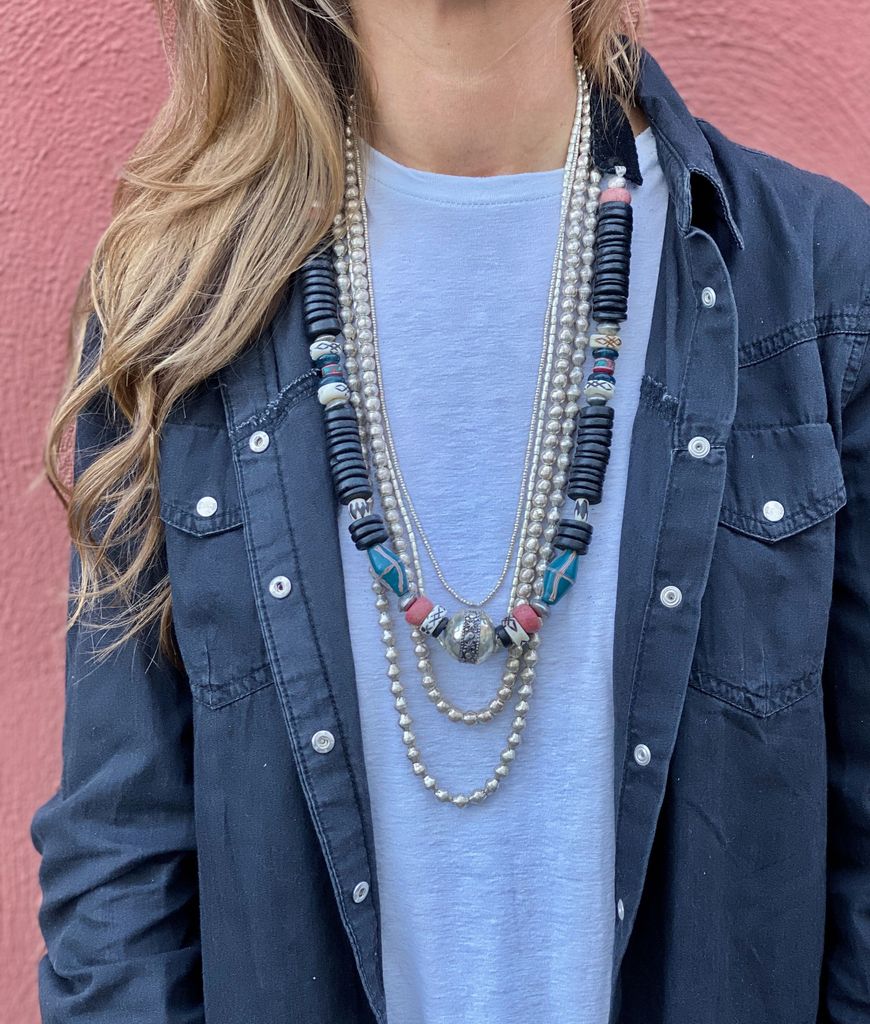 T&T Stacked Classic Necklace | Southwest