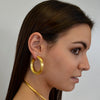 Chambord Hoop Earrings | Gold