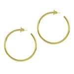 Vandome Hoop Earrings | Shiny Gold