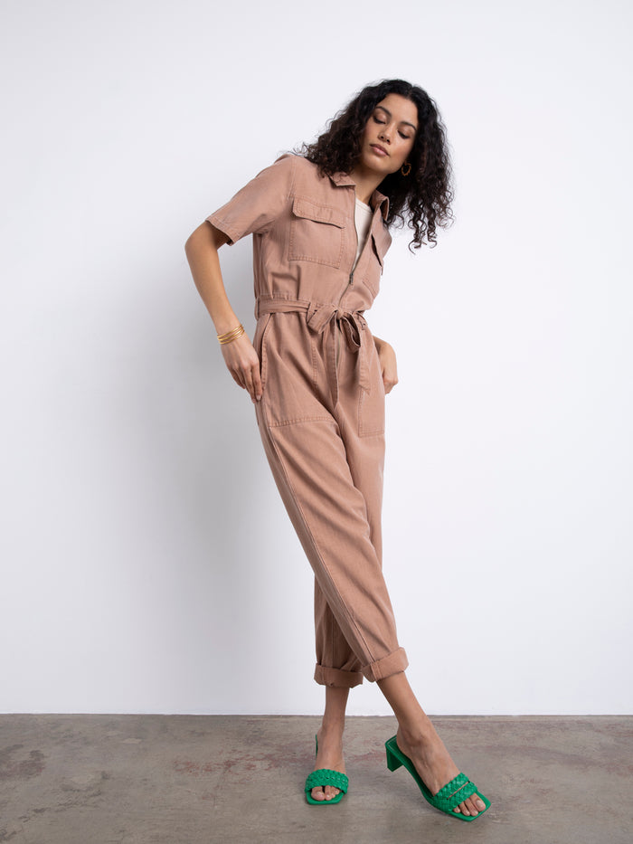Explorer Jumpsuit | Washed Lion