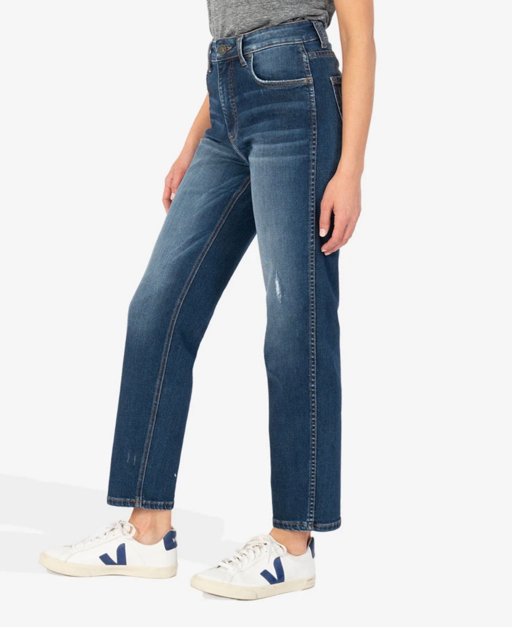 Elizabeth High Rise Fab Ab Ankle Straight Leg | Inclusive