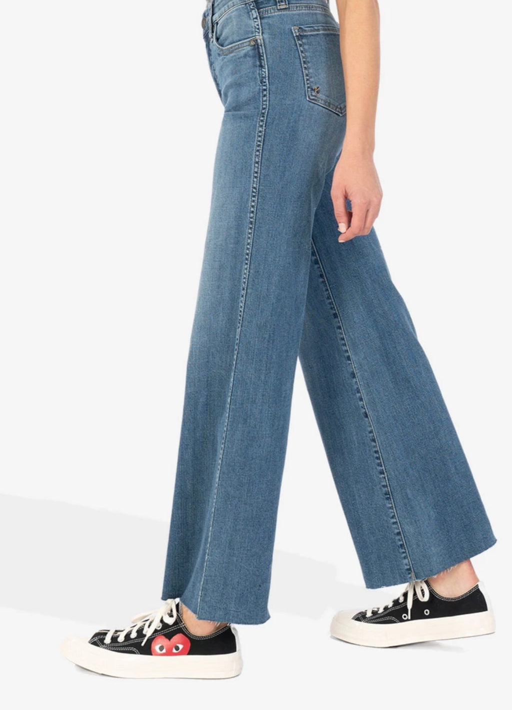 Jean High Rise Fab Ab Wide Leg | Redeemed