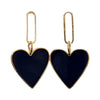 Hearts on Fire Earrings | Black