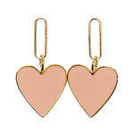 Hearts on Fire Earrings | Peach