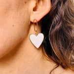 Hearts on Fire Earrings | White