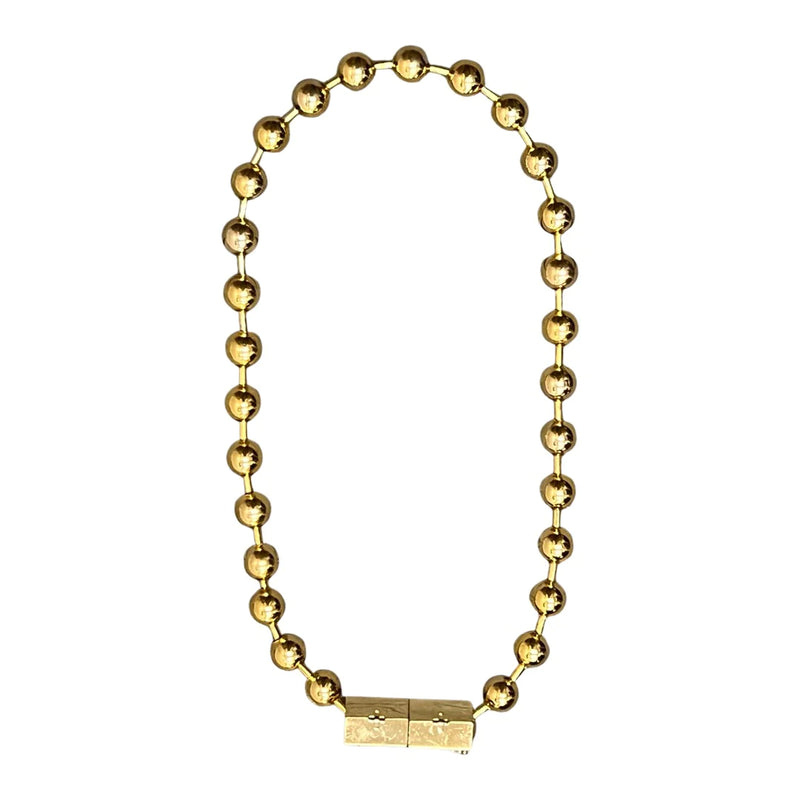 Ball Necklace | Gold