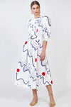 Lyle Dress | Abstract Confetti