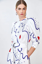 Lyle Dress | Abstract Confetti