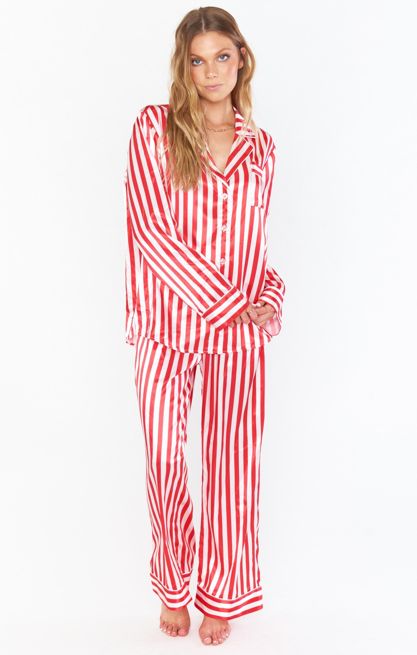 Peppermint Stripe PJ Set belletique