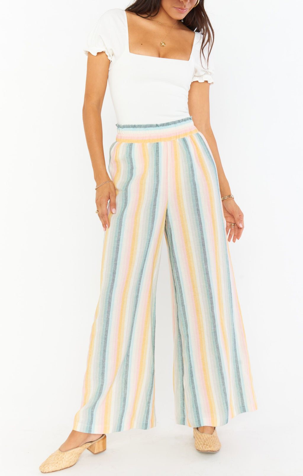 Julian Pants Sunset Stripe