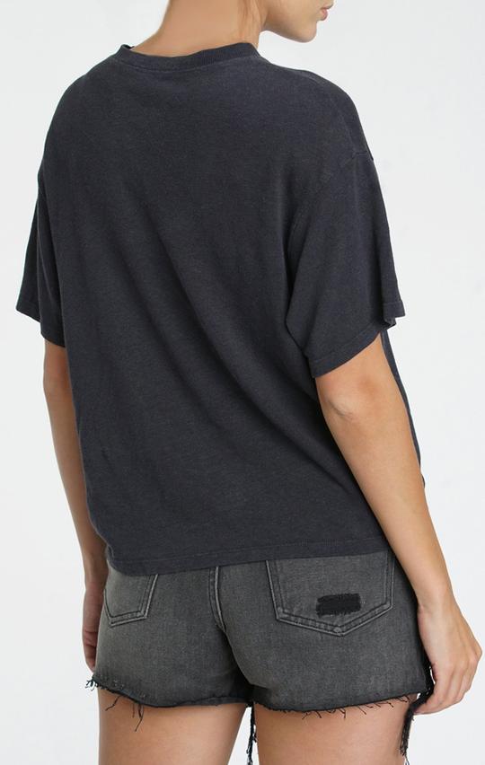 Palmer Hemp Boxy Tee | Black Stone