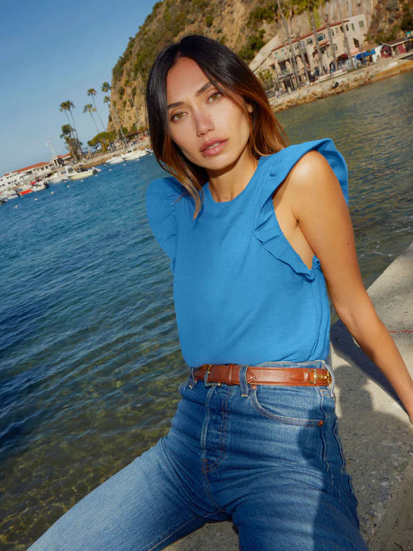 Paulette Tank | Lapis