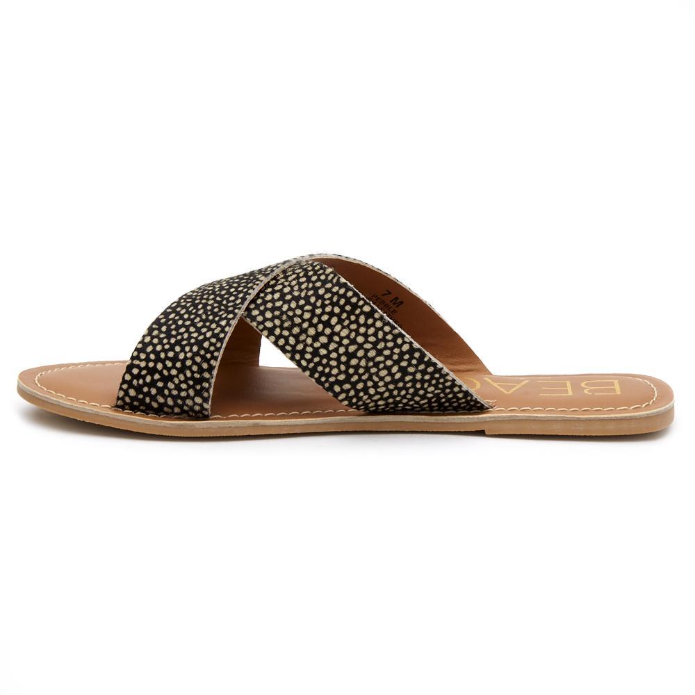 Pebble Sandal | Black Spot