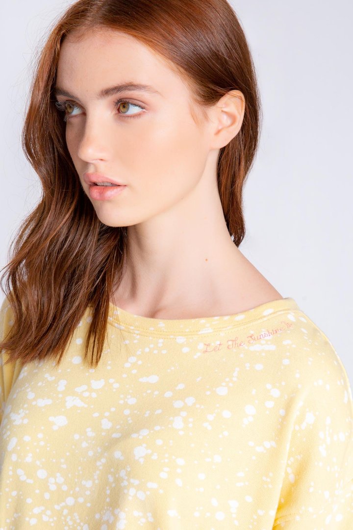 Flick of a Brush Top | Sunshine
