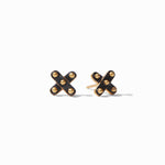SoHo Demi X Stud Earrings | Mixed Metal