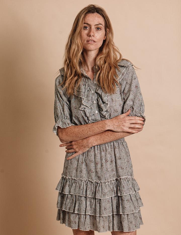 The Ruffled Tiered MiniDress