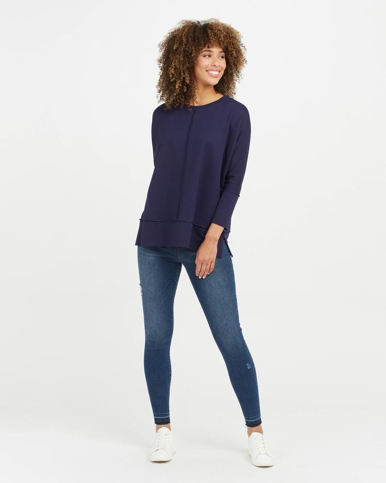 Perfect Length Top | Empire Blue