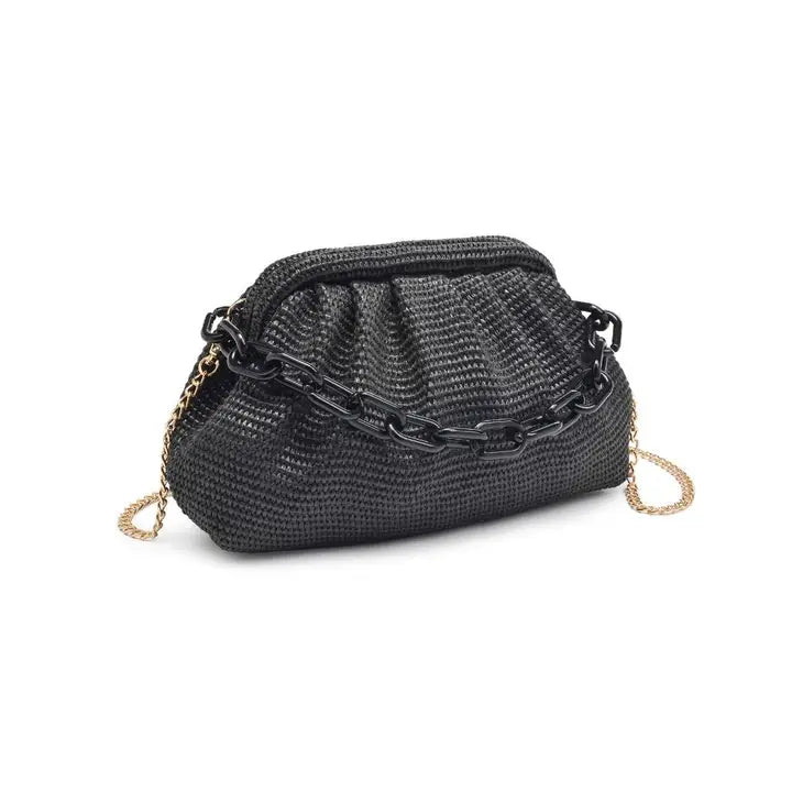 Solana Clutch | Black