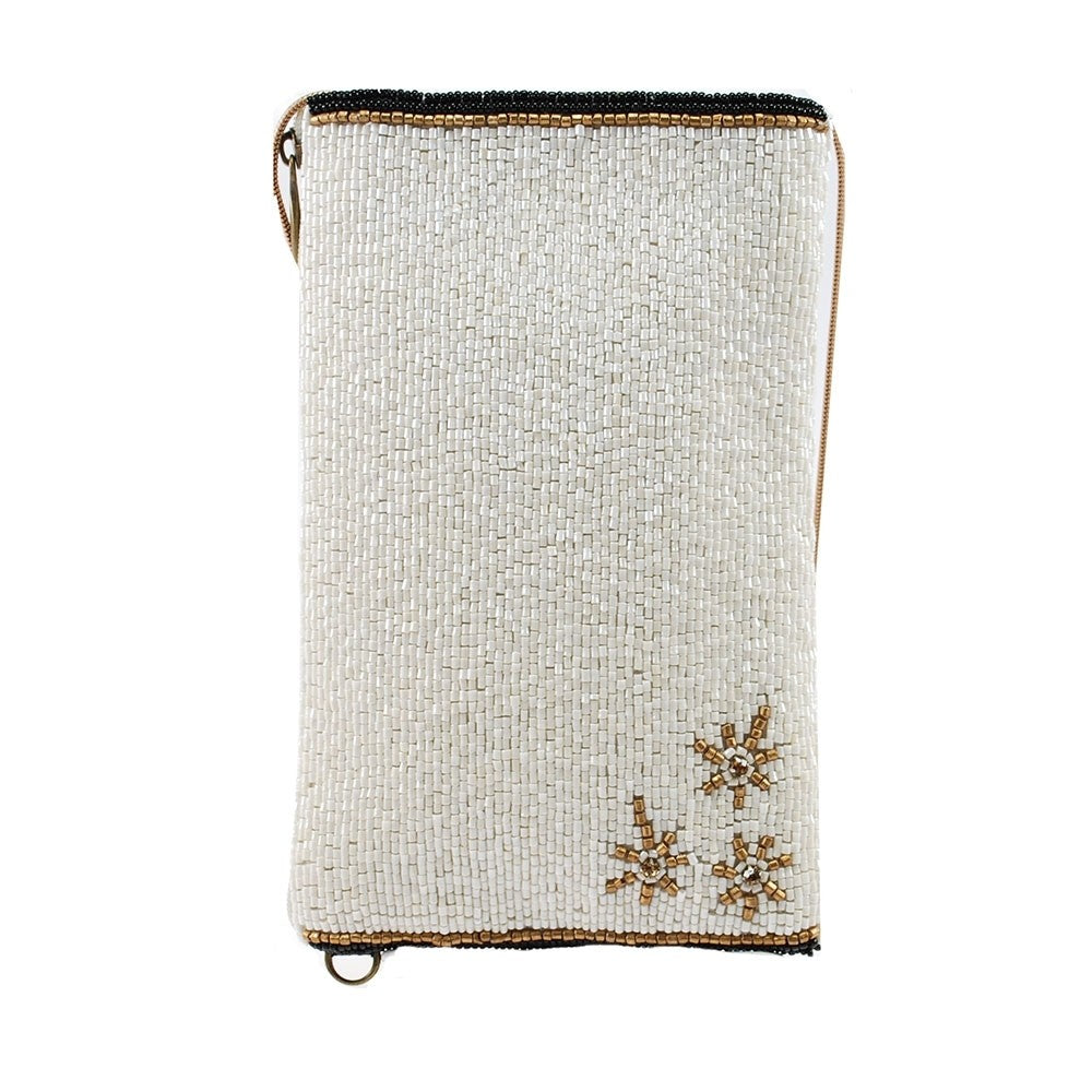 Vegas Beaded Crossbody Phone Bag